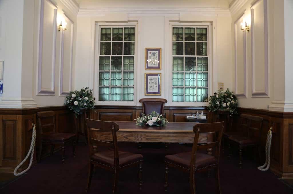 A picture of an indoor venue.